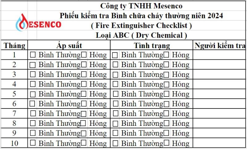 Kiểm tra hệ thống PCCC